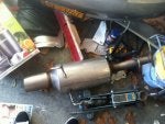 Auto part Vehicle Pipe Exhaust system Muffler